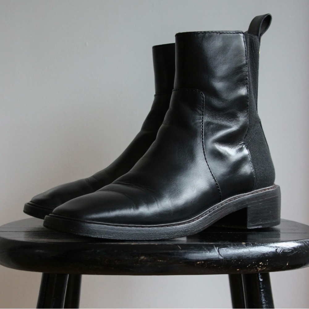 Tory Burch Black Ankle Boots